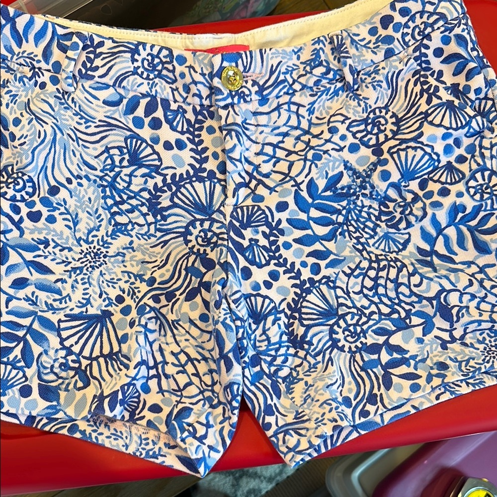Lilly Pulitzer Knit Shorts EUC 10
